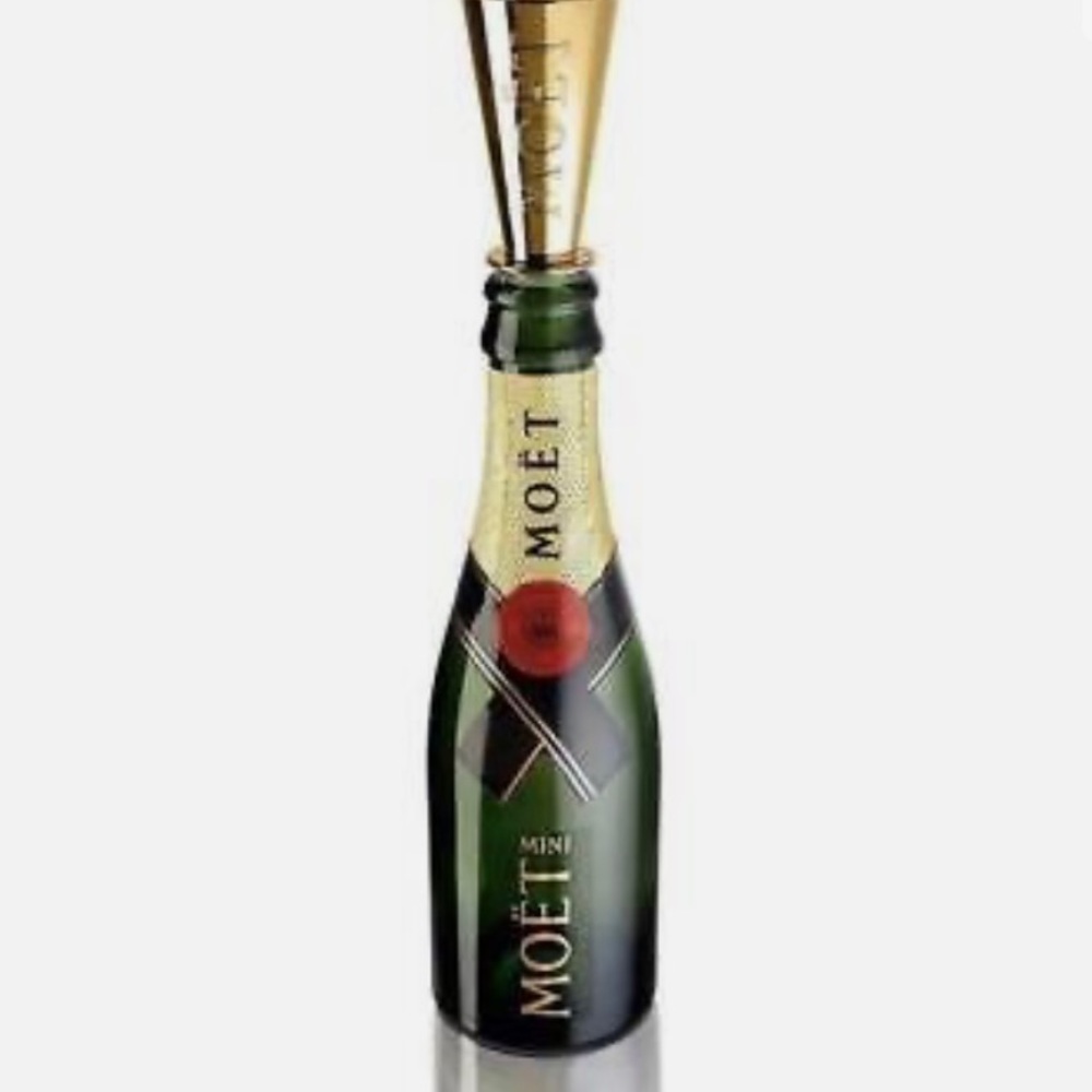 Moët & Chandon mini sippers New Years Eve wedding set of 2